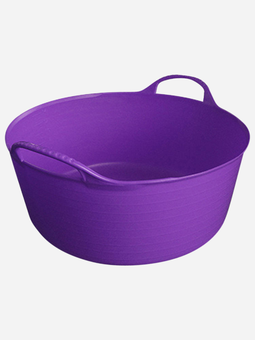 Tubtrug 15-litre shallow tub with sturdy handles for carrying garden supplies — Bugg