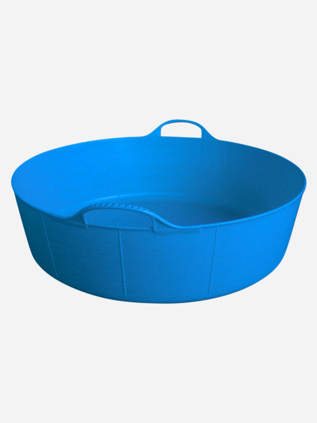 Tubtrug 35-litre shallow flexible tub with wide, low profile for easy loading — Bugg