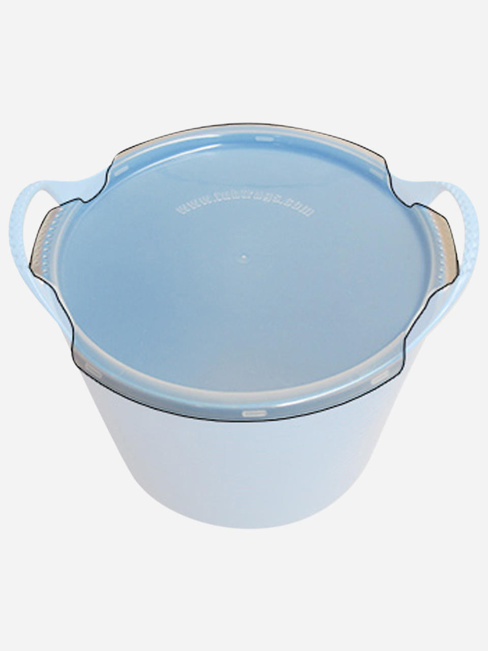 Tubtrug lid for 14-litre flexible tub, snaps on securely to seal garden contents — Bugg