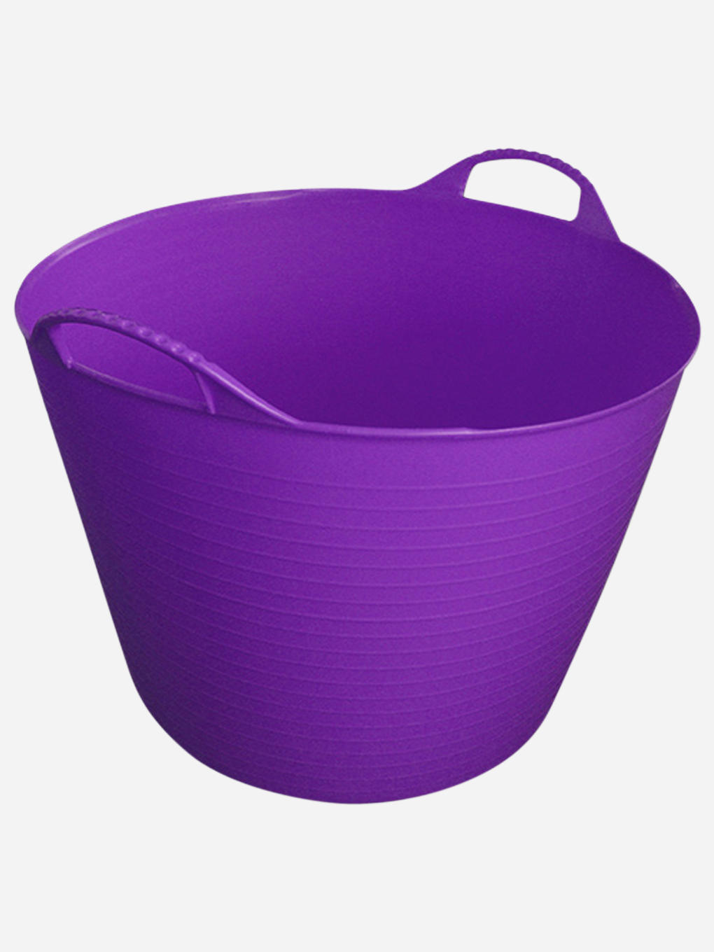 Red Gorilla Tubtrug 38-litre orange flexible plastic tub for gardening, storage, or household use.