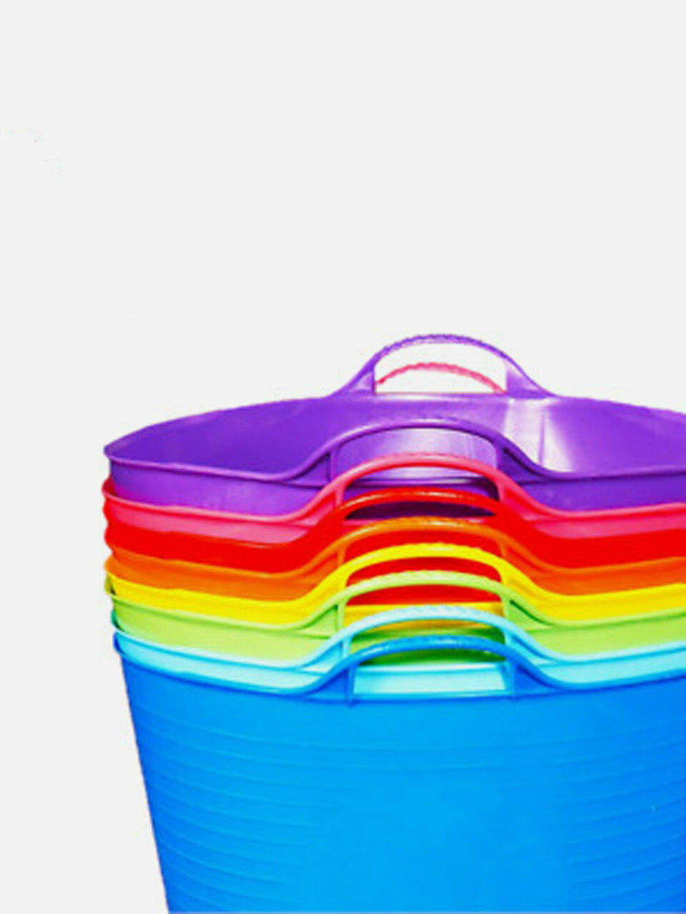 Tubtrug 26-litre flexible plastic tub with handles for gardening and outdoor storage — Bugg