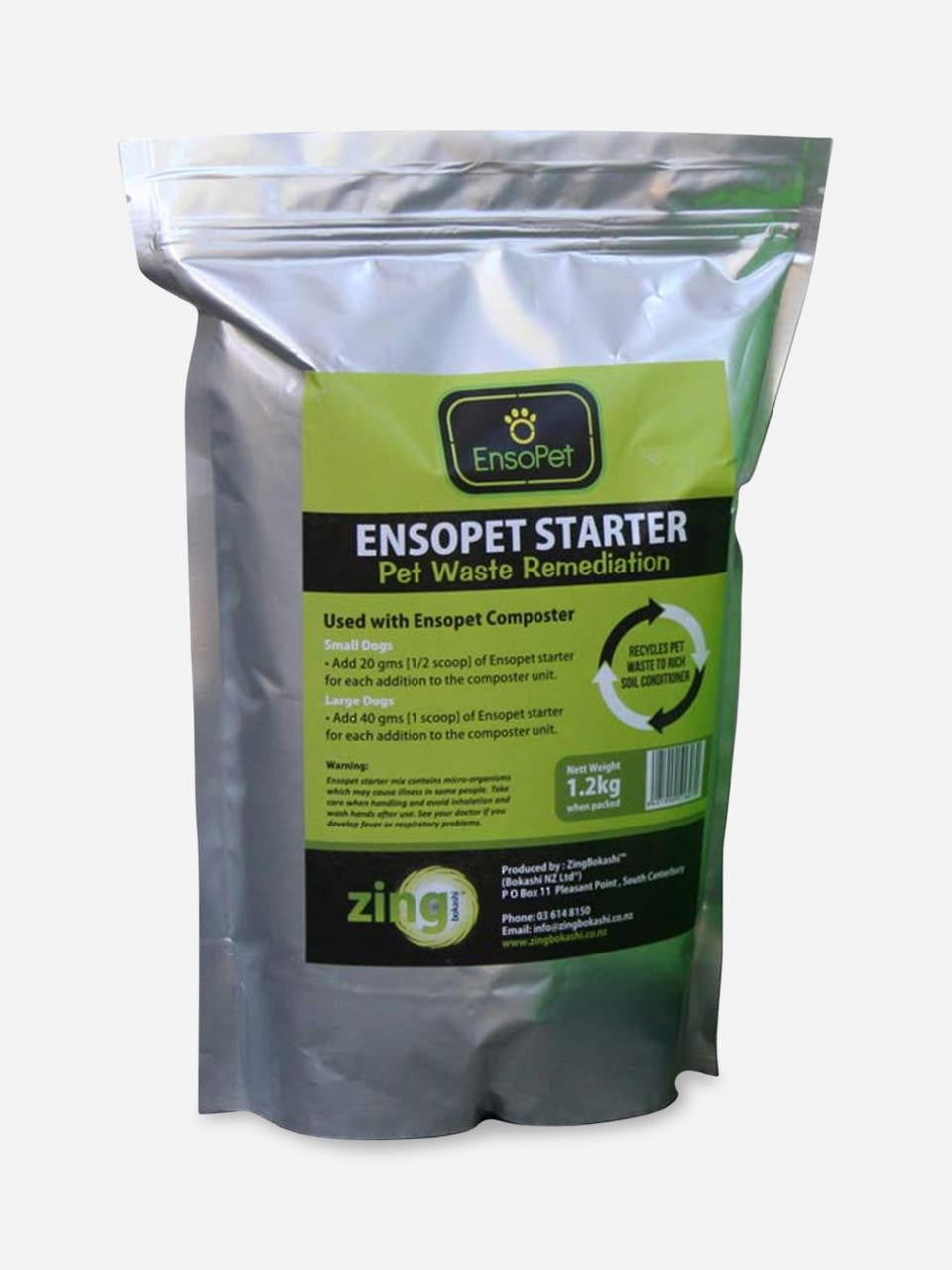 ZingBokashi Pet Zing compact pet waste composting system for eco-friendly garden disposal — Bugg